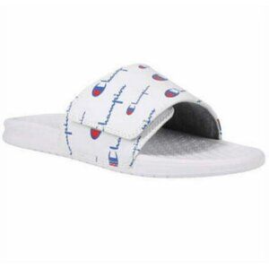 NEW CHAMPION Mega Slide Unisex Men's Size 11 White